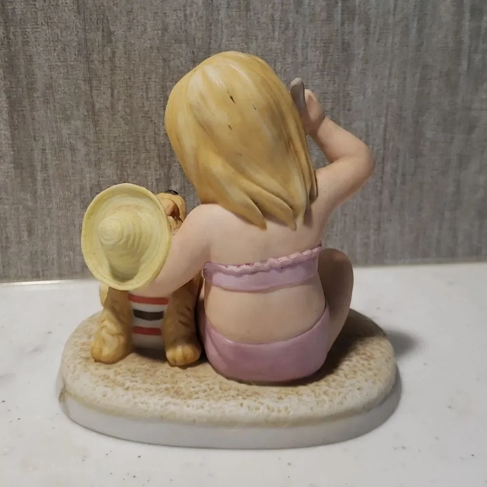 Vintage Lenox Teddy and Tiny Tots Porcelain Figurine 